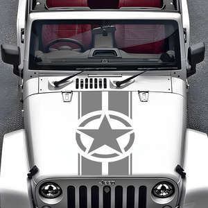 Para Jeep Renegade Patriot Wrangler JK L TJ Trail Hawk <span class=keywords><strong>Rubicon</strong></span>, accesorios de afinación, capó de coche de 1 año, calcomanías de vinilo DIY, pegatinas de coche - Product Image 3