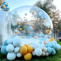 Tente à bulles géantes transparente en PVC gonflable Igloo en cristal Dome Fun Kids Party Balloons Clear House for Kids