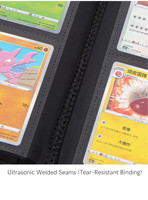 Album de cartes à collectionner en PU pour TCG, 64 pochettes, chargement latéral, 2304 cartes à collectionner