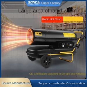 Calentador de Aire Grande SONCA, Ventilador Calefactor de 50W, Cobertura de 100-200, Equipo Industrial para Cría de Ganado, Temperatura Constante - Product Image 4