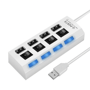 อะแดปเตอร์ <span class=keywords><strong>USB</strong></span> On/Off แบบพกพา <span class=keywords><strong>USB</strong></span> Hub,ตัวแยก <span class=keywords><strong>USB</strong></span> Hub หลายพอร์ต2.0ความเร็วสูง7พอร์ตสำหรับคอมพิวเตอร์แล็ปท็อป - Product Image 5