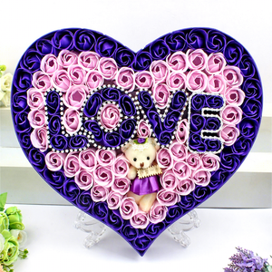 Rosa Eterna 'Love 100 Forever' Rosa, Romantica Idea Regalo per <span class=keywords><strong>San</strong></span> <span class=keywords><strong>Valentino</strong></span>, Fiori Veri Conservati Fatti a Mano - Product Image 2