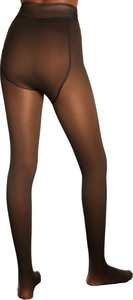 Collant Termici Invernali Felpati per Ragazze dalla Pelle Scura, Taglie Forti, <span class=keywords><strong>Leggings</strong></span> Spessi e Caldi Trasparenti per Donne - Product Image 5