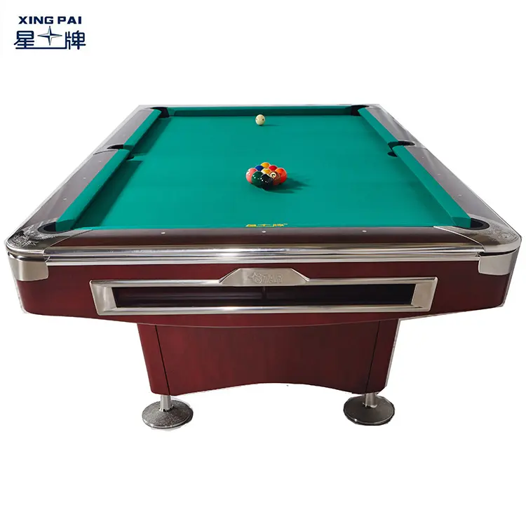 Nhà Máy Giá Xingpai Sao XW136-9B Simonis Vải Slate Billiards Pool Bảng 9 Ft