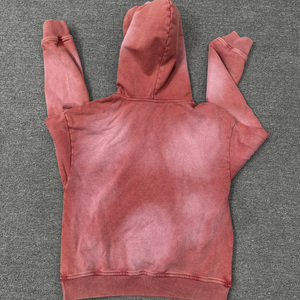 Felpa con Cappuccio XL da Uomo Personalizzata, Stile Retrò Lavato, Vestibilità Ampia, 100% Cotone, Stile Hip-Hop - Product Image 3