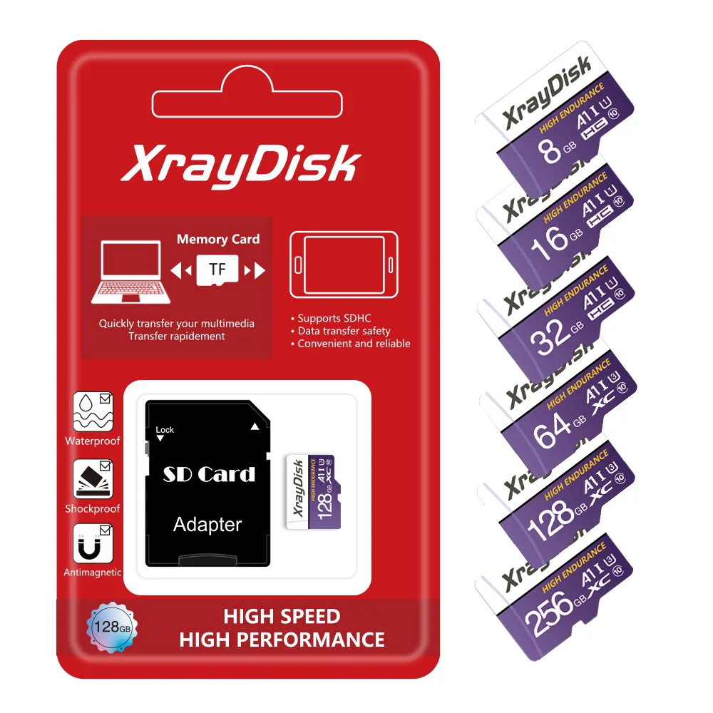 OEM Xraydisk Factory Wholesale SD Card 128 GB TF Card Micro 1TB SD Card 256GB