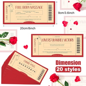 Love Coupon <strong>Cards</strong> for Sweet Couple, <strong>Husband</strong>, Wife, Girlfriend Romantic Gift for Wedding, Anniversary, <strong>Valentine</strong> or Birthday - Product Image 3