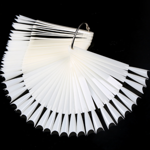 BIN Nail Art Stick vernis à ongles Gel tableau d'affichage éventail de pratique <span class=keywords><strong>manucure</strong></span> outils tableau Nail Art affichage Transparent <span class=keywords><strong>nuancier</strong></span> - Product Image 5