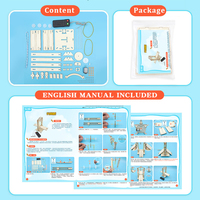 Kit de Modélisation de Pont à Bascule en Bois DIY avec Télécommande Filaire, Jouet Scientifique Éducatif STEM pour Enfants, Cadeau