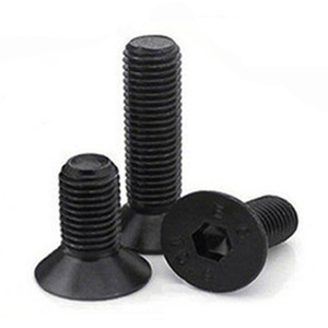 Bán buôn lắp ráp đầu phẳng ổ cắm vít m7x50 Euro schrauben parafuso VIS Vida chìm Máy Vít Metric Oxit Đen - Product Image 3