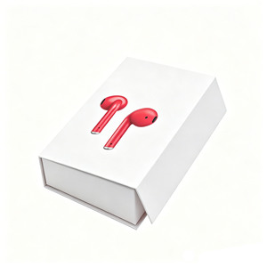 High-Quality Custom Wireless Bluetooth Headset Packaging Box Simple Electronic Box Small Hanging Logo Printing Box for Headphone - Product Image 4