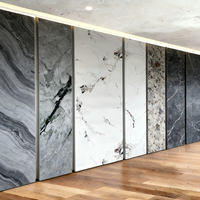 Panneau mural en PVC marbré imperméable Y Board, élégant et durable, pour bâtiments résidentiels et commerciaux, pour les intérieurs modernes