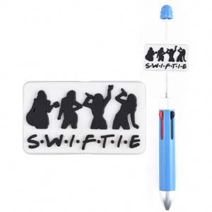 Venta al por mayor personalización de cuentas de <span class=keywords><strong>punto</strong></span> focal para la venta equipo de fútbol Taylor cantante pop <span class=keywords><strong>Karol</strong></span> <span class=keywords><strong>G</strong></span> POP STAR Selena bolígrafos - Product Image 1