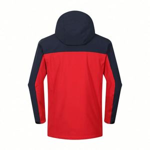 Veste coupe-vent légère pour homme, 3 couches, imperméable, avec logo personnalisé - Product Image 2