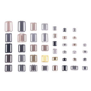 Electroplated Alloy <b>Square</b> Buckles Clasp <b>Adjustable</b> Hardware For Garment Accessory Multi Specification Durable - Product Image 1