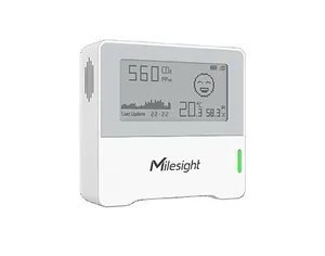 Milesight 3合1实时环境温湿度co2监控传感器