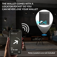 Dompet Kulit Pria RFID Lipat Tipis dengan Slot AirTag, Tekstur Kulit Mewah, Penjualan Pabrik Terlaris, Tempat Kartu Kredit dan ID