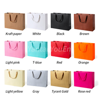 Bolsas de Papel Personalizadas con Logotipo Estampado en Caliente, Bolsas de Regalo para Joyería con Asas de Listón, Productos de Tendencia 2026, Novedades