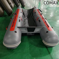Catamaran gonflable, bateau pneumatique léger pour la pêche au carpe et les loisirs