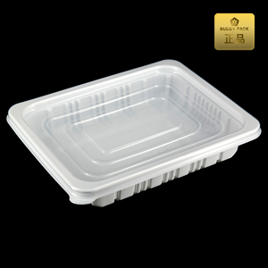 Oferta de Fábrica: Contenedor de Plástico PP Blanco sin BPA, Tipo Concha, Hermético, para Ensaladas y Comida para Llevar - Product Image 6