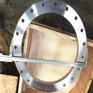 प्लेट गैल्वेनाइज्ड फ्लैंज बड़े व्यास जाली एस्म मानक फ्लैंज कार्बन स्टील फ्लैट वेल्डिंग फ्लैंज - Product Image 3