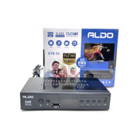 Großhandelsangebote Dd Free Dish MPEG4 Digitaler TV-Tuner Full HD TV T2 Set-Top-Box mit USB WIFI AV Anschlüssen Digitaler TV-Decoder