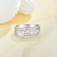 Bague de mode QX FineJewelry en argent sterling 925 plaqué, décorée d'émail et de pierres de laboratoire, pour fiançailles et mariage, OEM