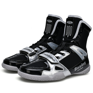 Zapatos de <span class=keywords><strong>Boxeo</strong></span> y Levantamiento de Pesas <span class=keywords><strong>para</strong></span> Hombre, de Alta Calidad, al por Mayor, con Cordones, Antideslizantes, <span class=keywords><strong>para</strong></span> Lucha Libre, Deportes y Potencia - Product Image 4