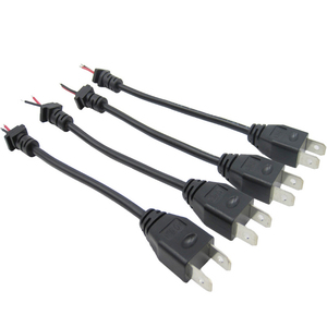 Aohua 2 Pin Nam Ổ Cắm Xe LED Dây Nịt Dây Điện H4 H7 H11 H13 9005 9007 Cáp Cắm Adapter Cho Foglight Đầu Ánh Sáng Đèn Bóng Đèn - Product Image 2