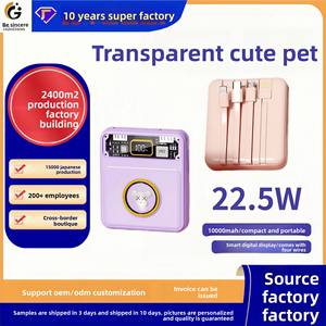 แบตเตอรี่สำรอง<span class=keywords><strong>5000</strong></span><span class=keywords><strong>ม</strong></span>ิลลิแอ<span class=keywords><strong>ม</strong></span>ป์ต่อชั่<span class=keywords><strong>ว</strong></span>โมง10000<span class=keywords><strong>ม</strong></span>ิลลิแอ<span class=keywords><strong>ม</strong></span>ป์ต่อชั่<span class=keywords><strong>ว</strong></span>โมงพร้อมสาย4สาย15<span class=keywords><strong>ว</strong></span>ัตต์จอแสดงผลดิจิตอลแอลซีดีสำหรับการแชร์โทรศัพท์มือถือ - Product Image 3