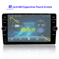 2DIN 8 pouces Android écran tactile rétractable FM AM USB autoradio stéréo vidéo lecteur DVD