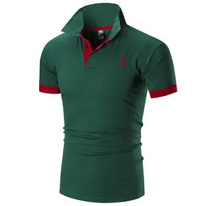 맞춤형 디자인 폴로 셔츠 반소매 남성 빠른 건조 골프 편안한 유니폼 폴로 셔츠