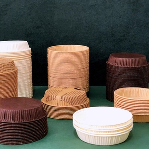 Mini <strong>Non</strong>-Stick Round Tart Pans Reusable Kitchen Baking <strong>Tools</strong> With Moulds Disposable Egg Tart Molds for Pudding Muffin Desserts