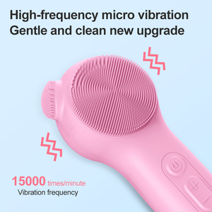 <span class=keywords><strong>Brosse</strong></span> <span class=keywords><strong>nettoyante</strong></span> électrique portable imperméable pour le <span class=keywords><strong>visage</strong></span>, best-seller, nettoyage en profondeur des pores du nez, <span class=keywords><strong>brosse</strong></span> de massage du <span class=keywords><strong>visage</strong></span> en silicone chauffante - Product Image 4