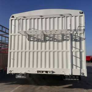 OYJD Design Test pratique Spécifications 68cbm Big White Cargo Box Clôture Semi-remorque Transport sur route de montagne en vente - Product Image 2