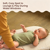 Transat portable pour bébé, tapis de sol pour bébé, tapis d'éveil imperméable