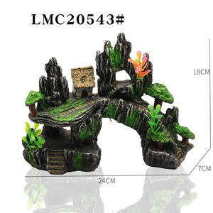 새로운 수지 공예 어항 장식 조경 수족관 장식 수족관을위한 필수 액세서리 - Product Image 2