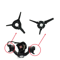 Kit de Plastiques Amortisseurs Premium pour Mini 3 Series – Patins d'Amortissement Blancs et Noirs pour Drones – Accessoires de Réparation