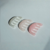 Outil de préhension de la tête du peigne de massage du cuir chevelu en résine amélioré pour la croissance des cheveux et le soulagement de la migraine, adapté à la relaxation au spa à domicile