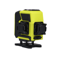 Niveau laser rotatif industriel vert 532 nm avec 12 points et trépied - Modèle 4D haute précision BW-FK
