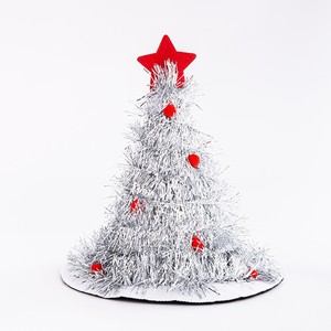 Arbre <span class=keywords><strong>de</strong></span> Noël pour adultes avec paillettes et étoile dorée en sommet, 17 pouces, cadeau <span class=keywords><strong>de</strong></span> fête, accessoire <span class=keywords><strong>de</strong></span> costume fantaisie, chapeaux originaux pour hommes et femmes - Product Image 6