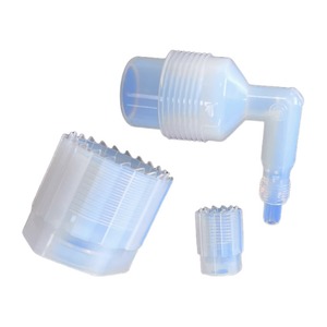 ข้อต่อท่อ PFA แบบลดขนาด 3/4" x 1/2" สำหรับท่อขนาด 1/2"  ทนทานต่อสารเคมีบริสุทธิ์สูง สำหรับกระบวนการเปียกในวงจรเซมิคอนดักเตอร์ - Product Image 3