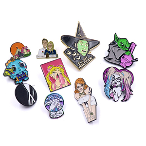 Fabricante personalizado a granel al por mayor insignia de Metal <span class=keywords><strong>Pin</strong></span> de solapa esmalte duro suave Logo personalizado dibujos animados Anime lindo esmalte <span class=keywords><strong>Pin</strong></span> - Product Image 2