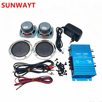 Modul Amplifier Kabinet Mesin Game Arcade Kit Speaker Audio Arcade/Kit Audio Speaker 3 inci Amplifier Daya