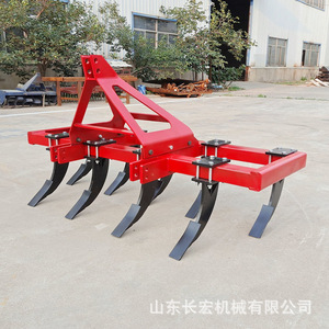 Farm <b>Cultivator</b> 4 Row Red Multifunctional Soil Tiller For Tractor Use - Product Image 3