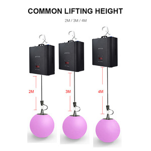 2m RGB <span class=keywords><strong>Tri</strong></span> Màu động học dẫn bóng ánh sáng dẫn nâng hệ thống tời dẫn màu động bóng ánh sáng - Product Image 3