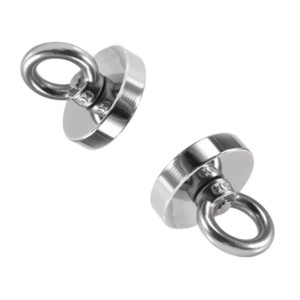 Imán de tierras raras N45 súper fuerte para pescar, recubierto de oro y níquel, recubierto de oro y níquel, certificado para Patrón de arco de flexión - Product Image 3