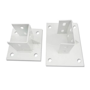 Placa base de montaje en suelo de acero al carbono para fijar Perfil de extrusión de aluminio 3030 4040 4080 - Product Image 3