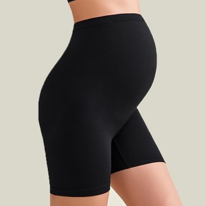 YIYI Maternity Safety <strong>Shorts</strong> Summer Thin Seamless Anti-Exposure <strong>Under</strong> <strong>Shorts</strong> Plus Size High Waist Belly Support Bottom <strong>Shorts</strong> - Product Image 2