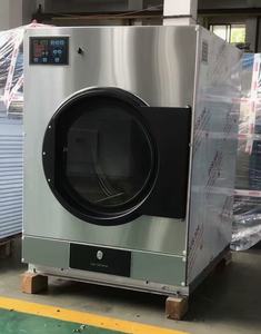Lavadora y Secadora Comercial de Acero Inoxidable que Funciona con Monedas, 12kg 15kg 20kg, Apilable, Proceso de Limpieza con Agua Fría - Product Image 5